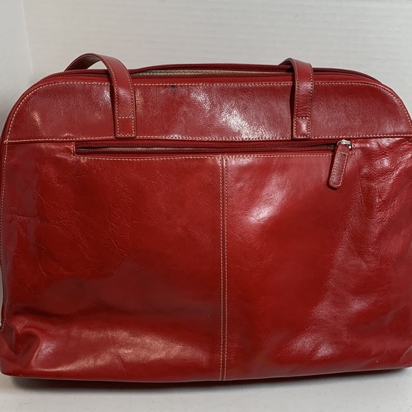 Buxton Euro Leather Business Tote - Picture 9 of 11